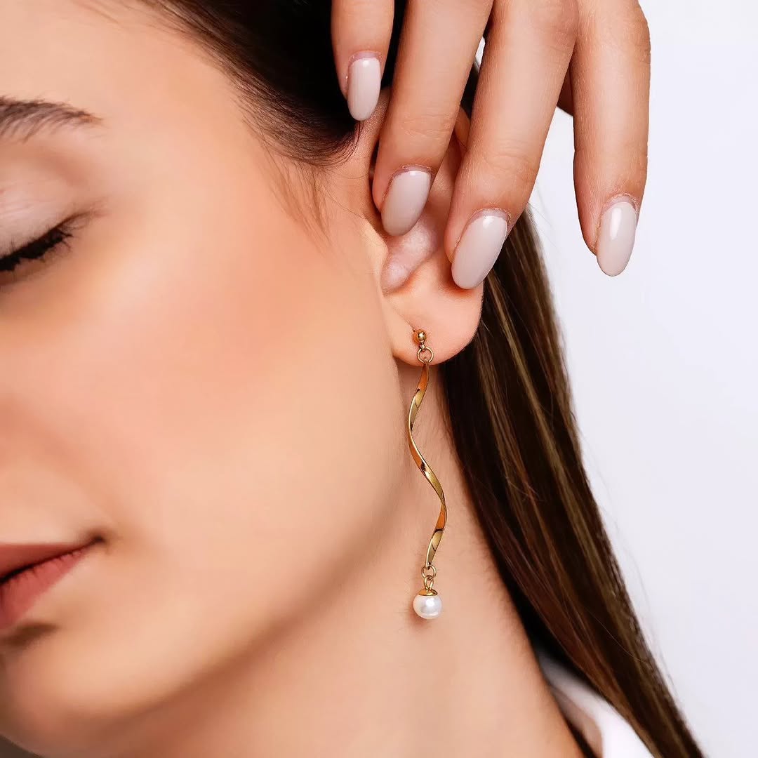 گوشواره مرواریدی برند ژوپینگ